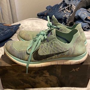 Nike free 4.0 Flyknit woman running shoes